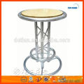 bar table made of truss